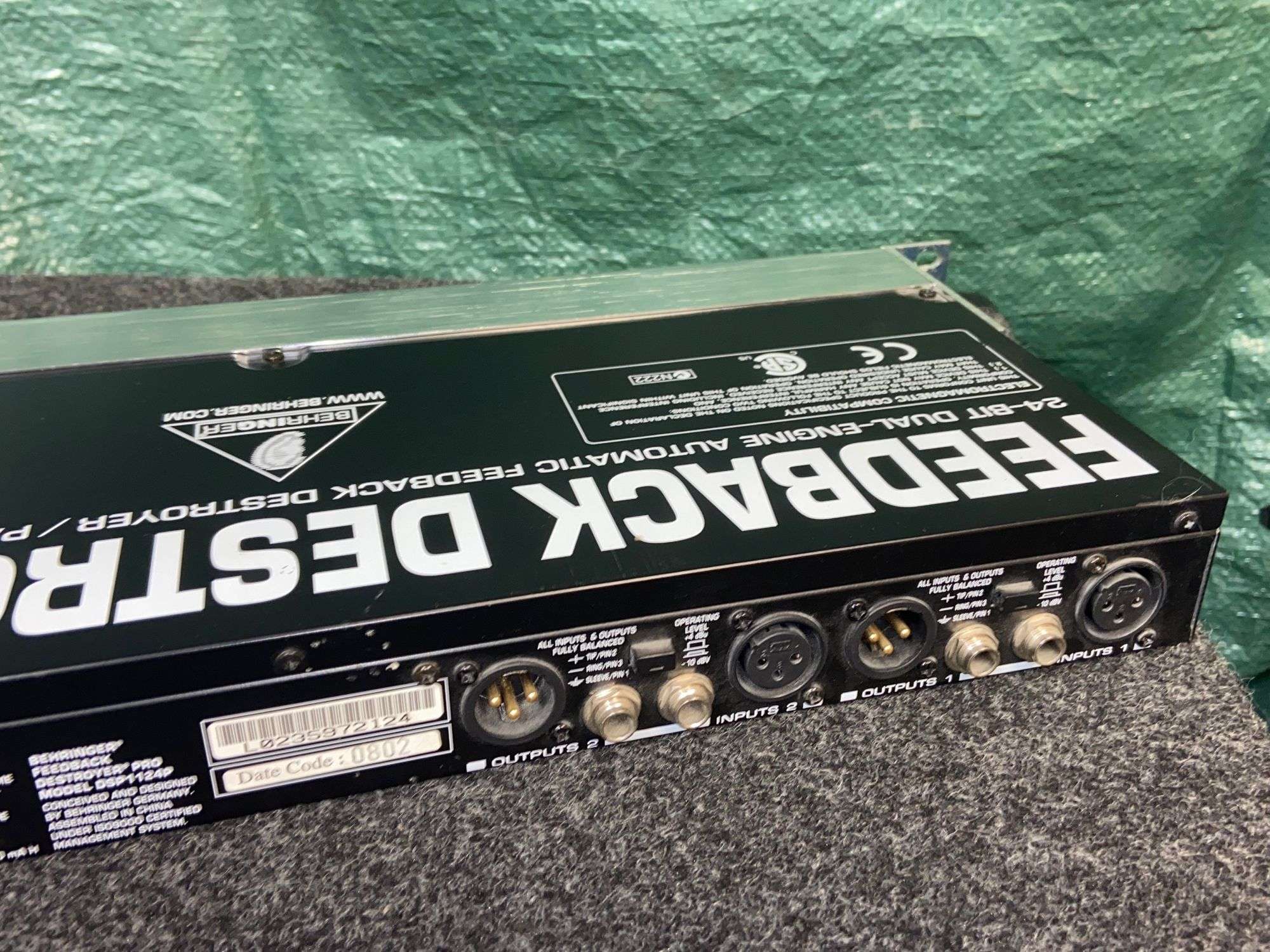 Behringer Feedback Destroyer Pro - McLaughlin Auctioneers, LLC- mc