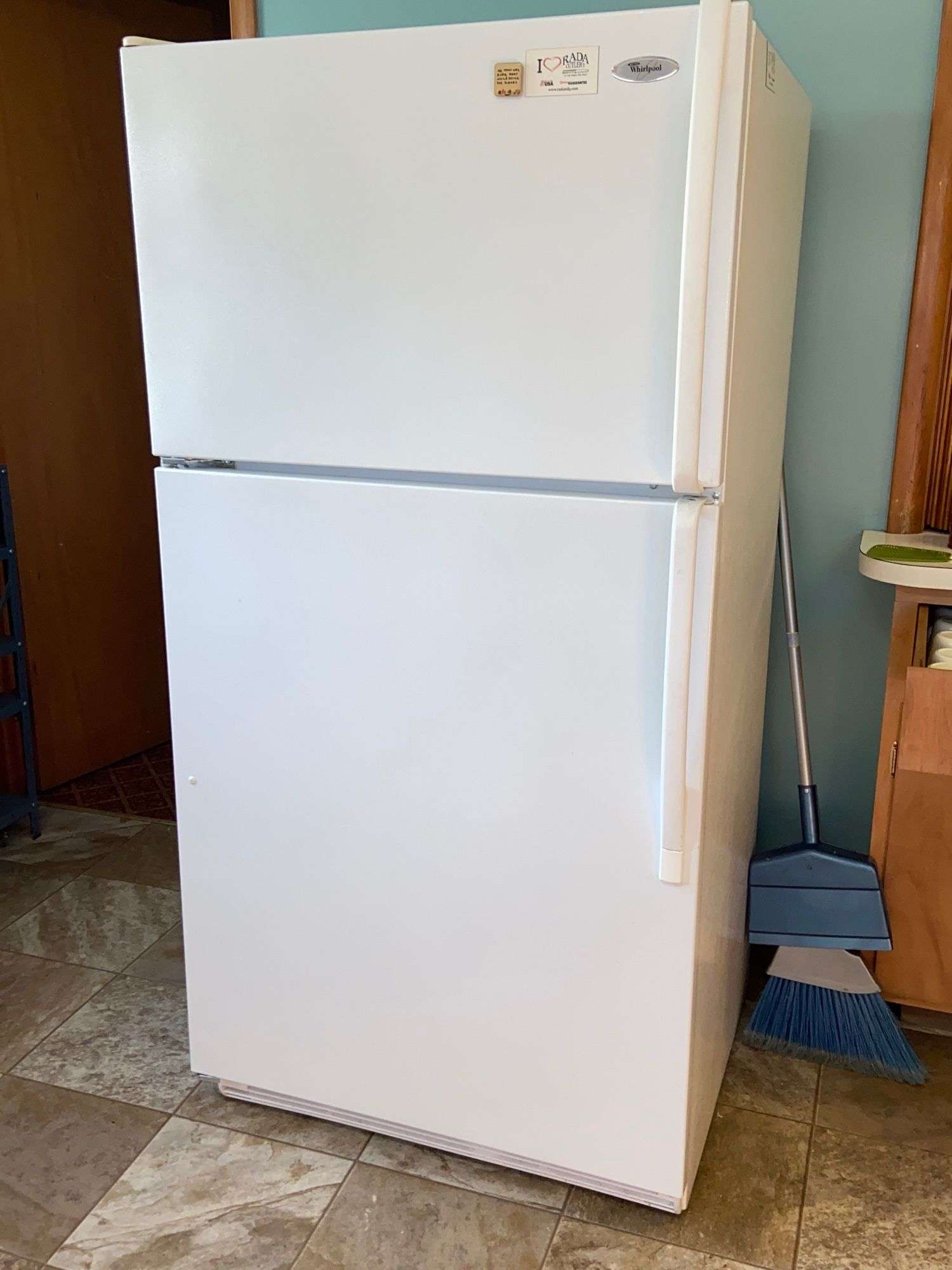 ジロウ1995オーダーページ WHIRPOOL REFRIGERATOR/FREEZER - McLaughlin Auctioneers, LLC- mc