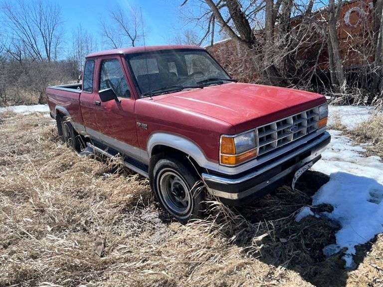 1990 Ford Ranger XLT Extended Cab Pickup - McLaughlin Auctioneers, LLC ...