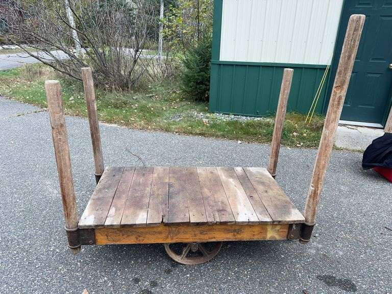 Vintage warehouse / railroad cart