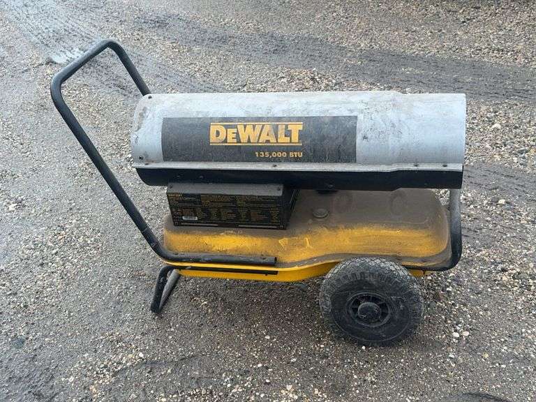 Dewalt 135,000 BTU heater 
