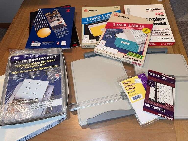 Copier Insert Copier Labels, Stands, Badge Inserts, Transparencies - McLaughlin ...