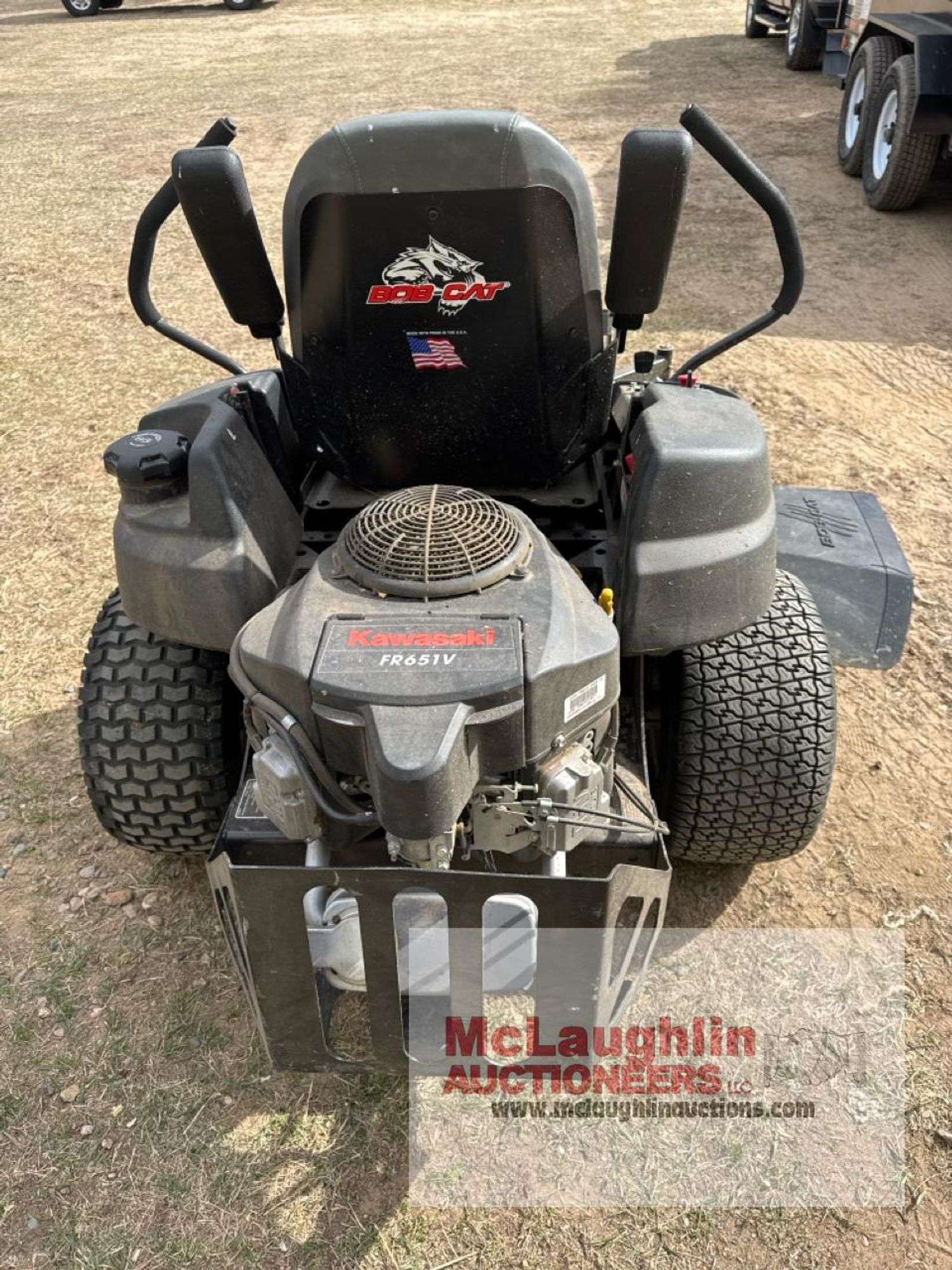 Bob-Cat CRZ 48 Zero-Turn Mower, Kawasaki FR651V Engine, 173.6