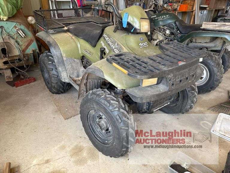 Polaris Sportsman 400 ATV, 4x4, 400cc, Green