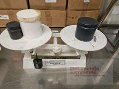 Detecto 1001-TB Mechanical Balance Scale, 16 lb Capacity, Steel Construction