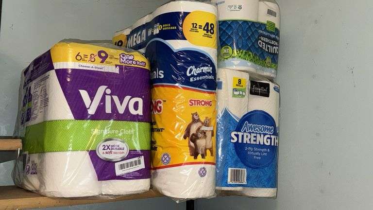 Charmin Essentials Strong, Viva Signature Cloth, Essential Everyday Paper Towels