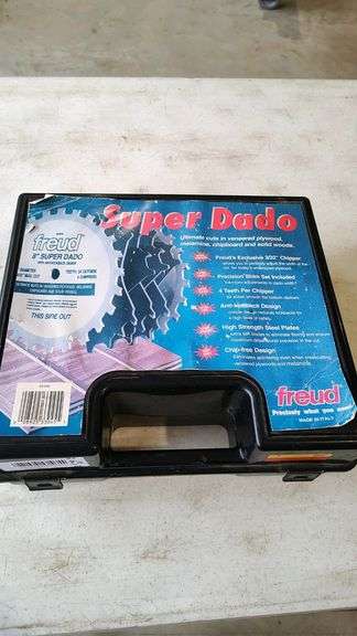 Freud 8" Super Dado Blade Set, 24T, Made in Italy, Anti-Kickback Design
