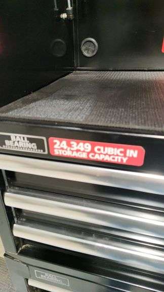 Husky Tool Chest, 24,349 Cu. In. Storage, 4 Outlets, 2 USB Ports