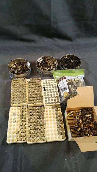 Brass Casings. 9mm Luger, 38 Special,