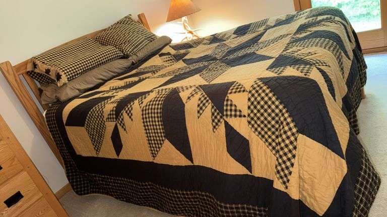 Queen Size Bed and Linen