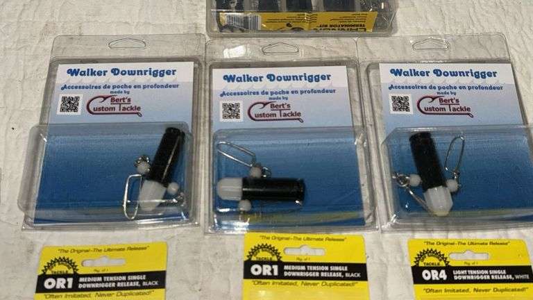 Walker and ORI Downrigger Release Clips, Terminator Accessories Kit