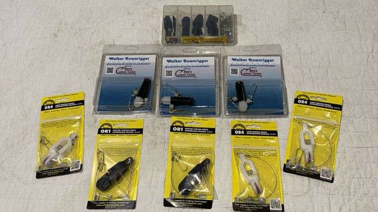 Walker and ORI Downrigger Release Clips, Terminator Accessories Kit
