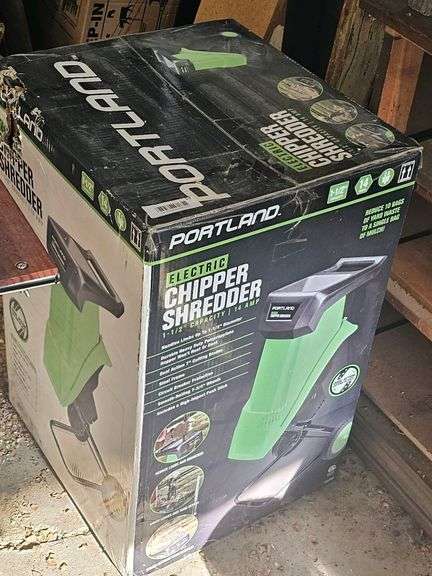New Portland Electric Chipper Shredder