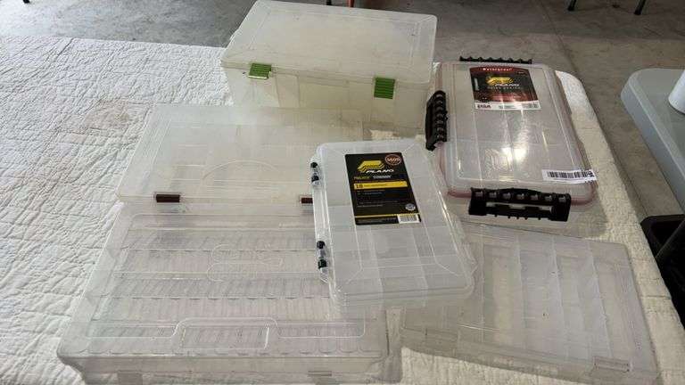 Plano Guide Series & ProLatch 3600 Tackle Boxes, Multiple Compartments, Waterproof