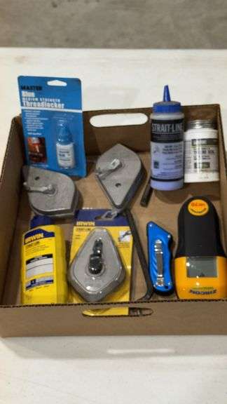 IRWIN Chalk Lines, MASTER Threadlocker, Zircon Laser Level