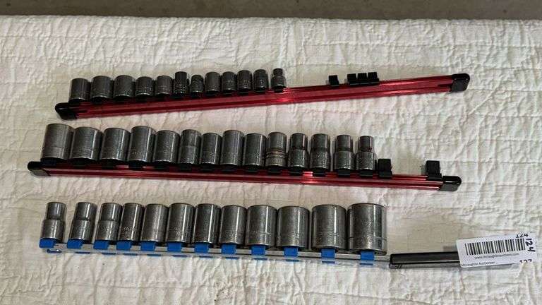 Craftsman Socket Set, 1/2" & 3/8" Drive, Made in USA