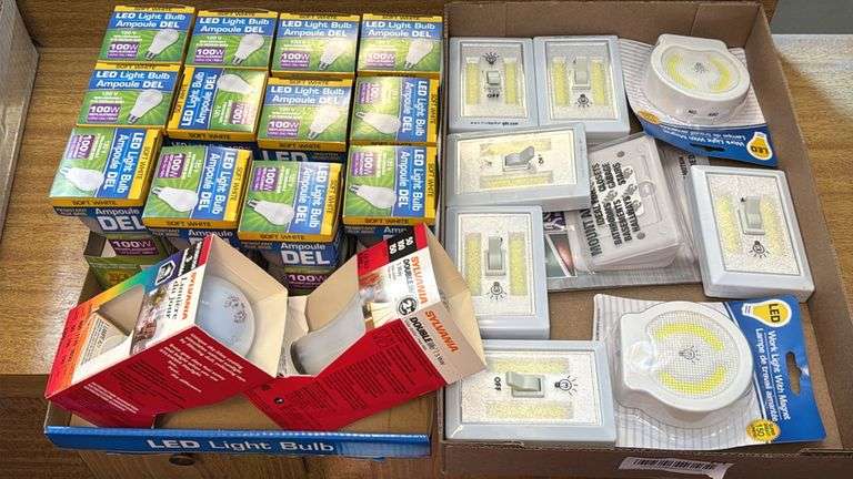 LED Light Bulbs & Switches, 100W Equivalent, Soft White, Sunbeam & Feit ...