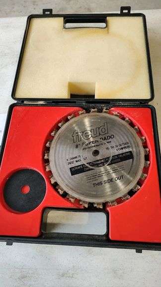 Freud 8" Super Dado Blade Set, 24T, Made in Italy, Anti-Kickback Design