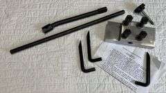 Barrel Vise and Action Wrench Parts, Black and Silver, Instructions Included