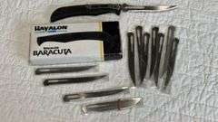 Havalon Baracuta Folding Knife with Replaceable Blades, 4.375" Blade Length