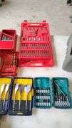 Milwaukee, Irwin, DeWalt Drill Bit Set with Case