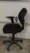 Black Office Chair, Mesh Backrest, Swivel, Adjustable Height