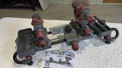 Tipton Ultra Gun Vise, Adjustable Clamps, Gray/Red
