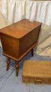 Sewing Cabinet, Sew Pro Sew E-Z Genii Sewing Machine with Accessories and Case