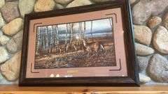 Terry Redlin Print "Birch Line"