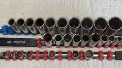 Craftsman Sockets, 24 Pieces, 1/2-inch Drive, Chrome Plated