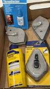 IRWIN Chalk Lines, MASTER Threadlocker, Zircon Laser Level