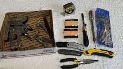 Stanley FatMax Hand Tools with Staple Gun, Multi-Tool, and Utility Knives