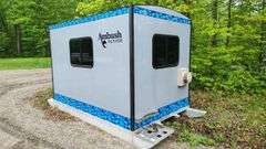 Ambush Slayer Ice Fishing House, 10 ft x6.5 ft, Propane Heated, Insulated