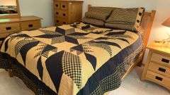 Queen Size Bed and Linen