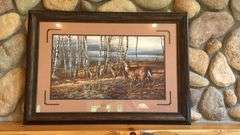 Terry Redlin Print "Birch Line"