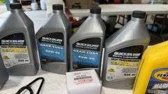 Marine Gear Lube & Cleaner Lot: Quicksilver, Pennzoil, Star brite, Lowrance