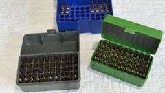 6mm BR Norma Rifle Ammunition, Approx. 150 Rounds, Brass Case