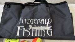 Cabela's Fitzgerald Fishing Gear Set with Bag, Landing Net, Floats, and Line