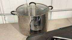 Stainless Steel Stockpot with Lid, Electric Griddle with Temperature Control