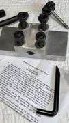 Barrel Vise and Action Wrench Parts, Black and Silver, Instructions Included