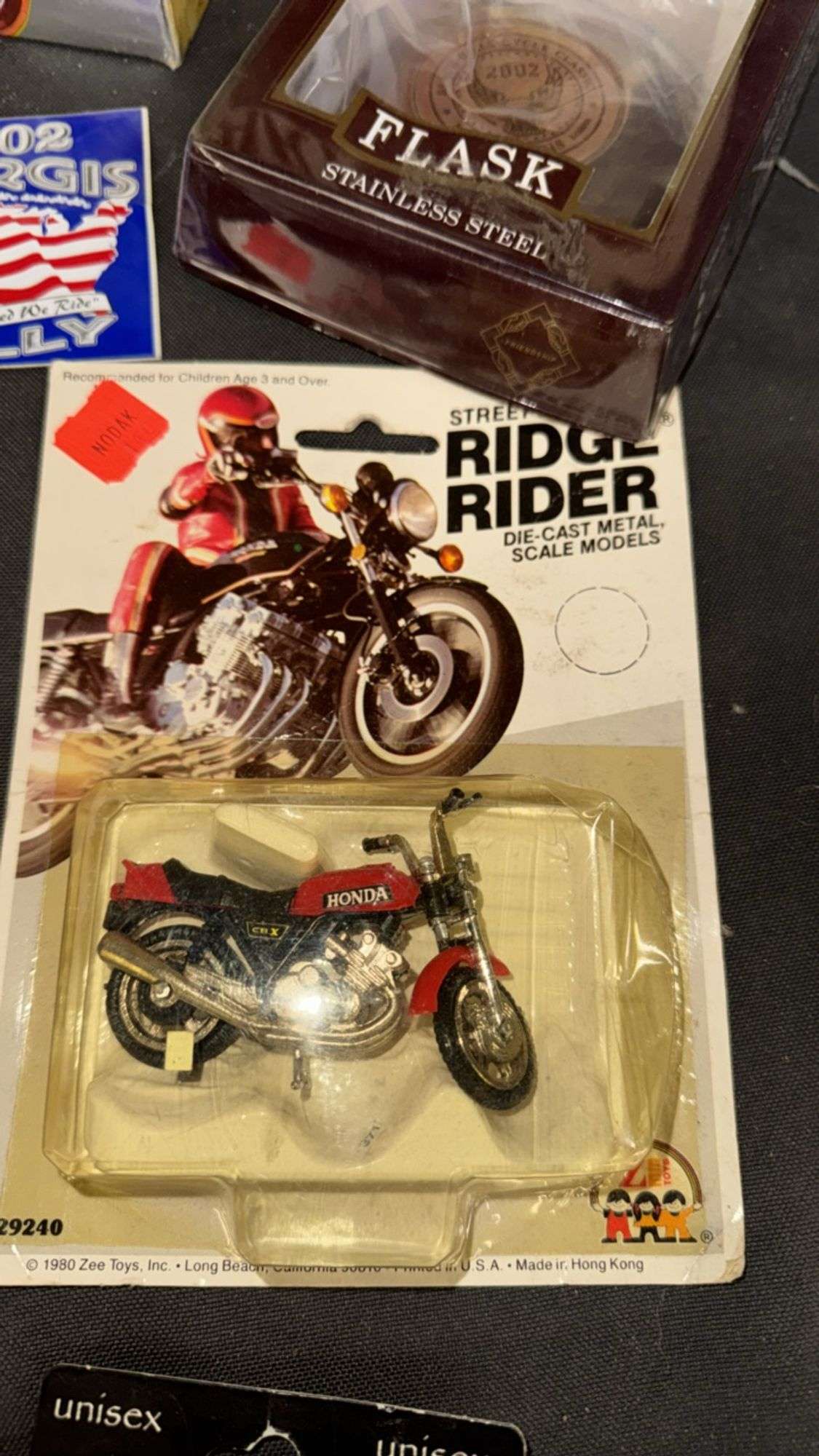 Variety Motorcycle Lot - Honda Street Ridge Rider Die-cast Model
