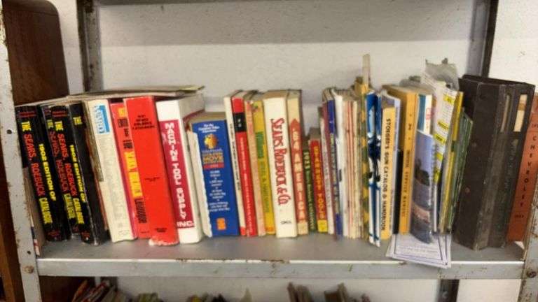 Vintage Sears Roebuck & Co. Catalogs, Stoeger's Gun Handbook, Chevrolet 1953 Manual