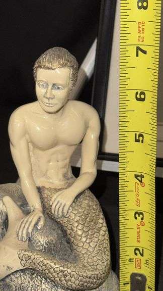 Cook Company Fine Art Sculptures, Cultured Ivory, Song of the Sea Collection