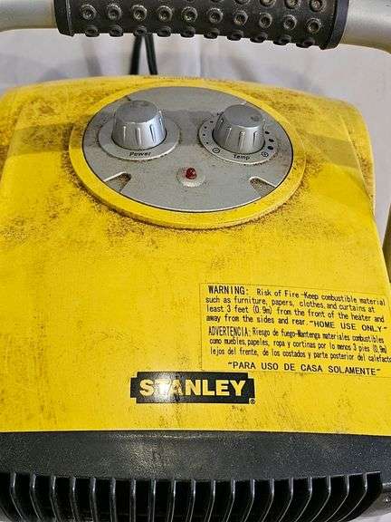 Stanley ST-300A-120 Electric Heater, 1500W, 120V, Yellow