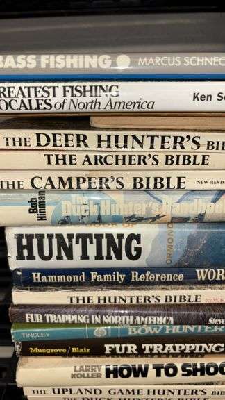 Hunting and Fishing Book Collection - Multiple Authors and Titles