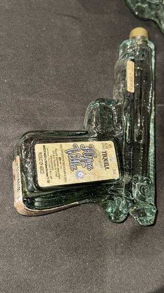 Hijos de Villa Novelty Liquor Bottles in Revolver & Pistol Shapes