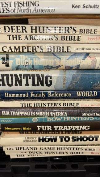 Hunting and Fishing Book Collection - Multiple Authors and Titles