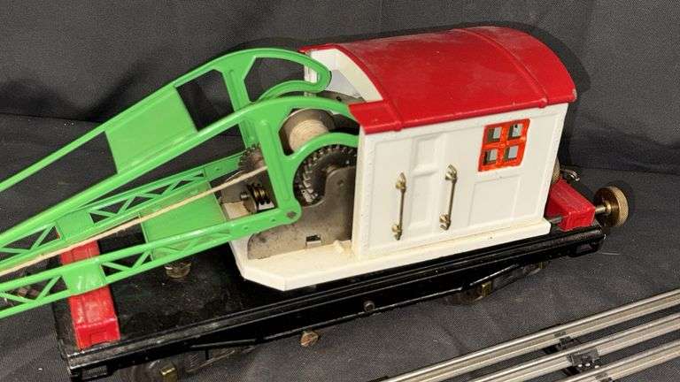 Lionel 2460 Model Train Crane Car,  1946-1949