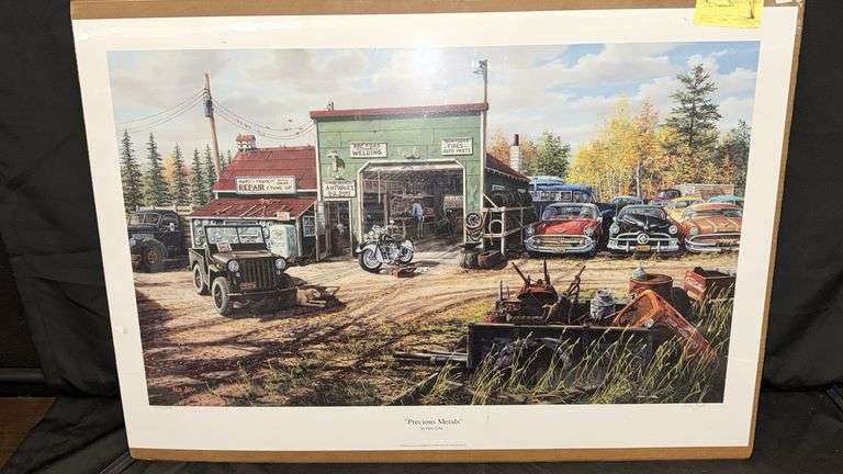 Limited Edition Print "Precious Metals" by Ken Zylla, 2570/2800
