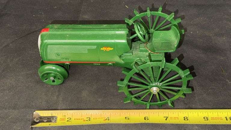 Oliver 70 Die-cast Tractor Model, Green with Red & Yellow Accents